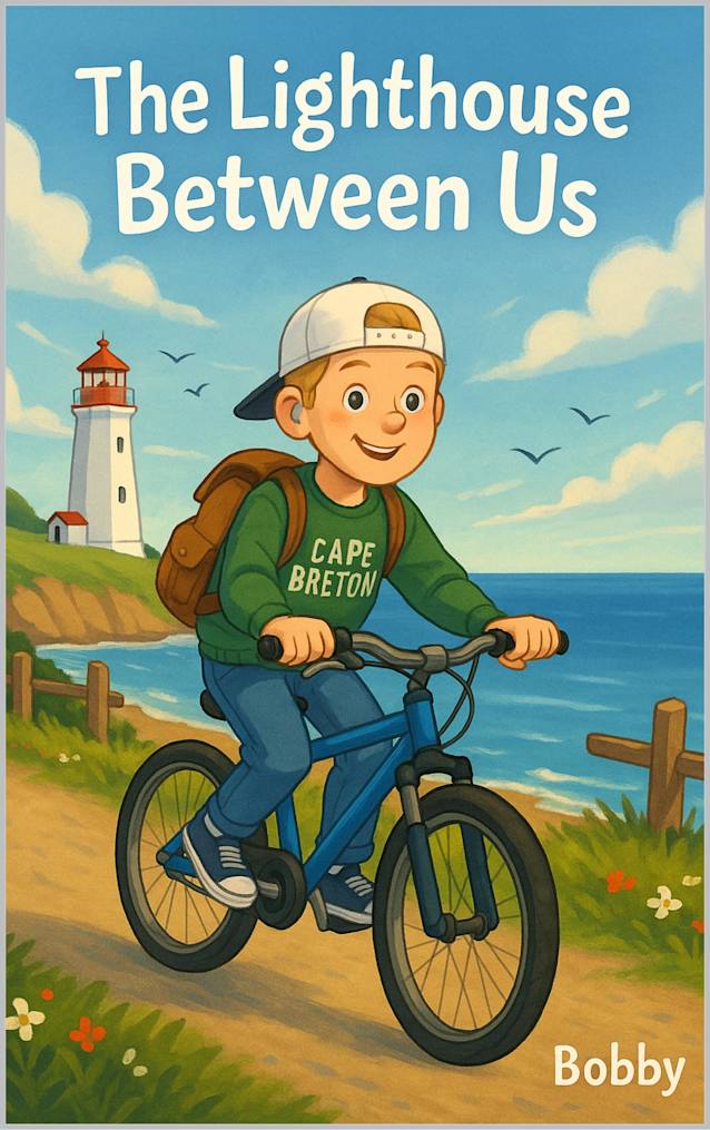 The Lighthouse Between Us book cover